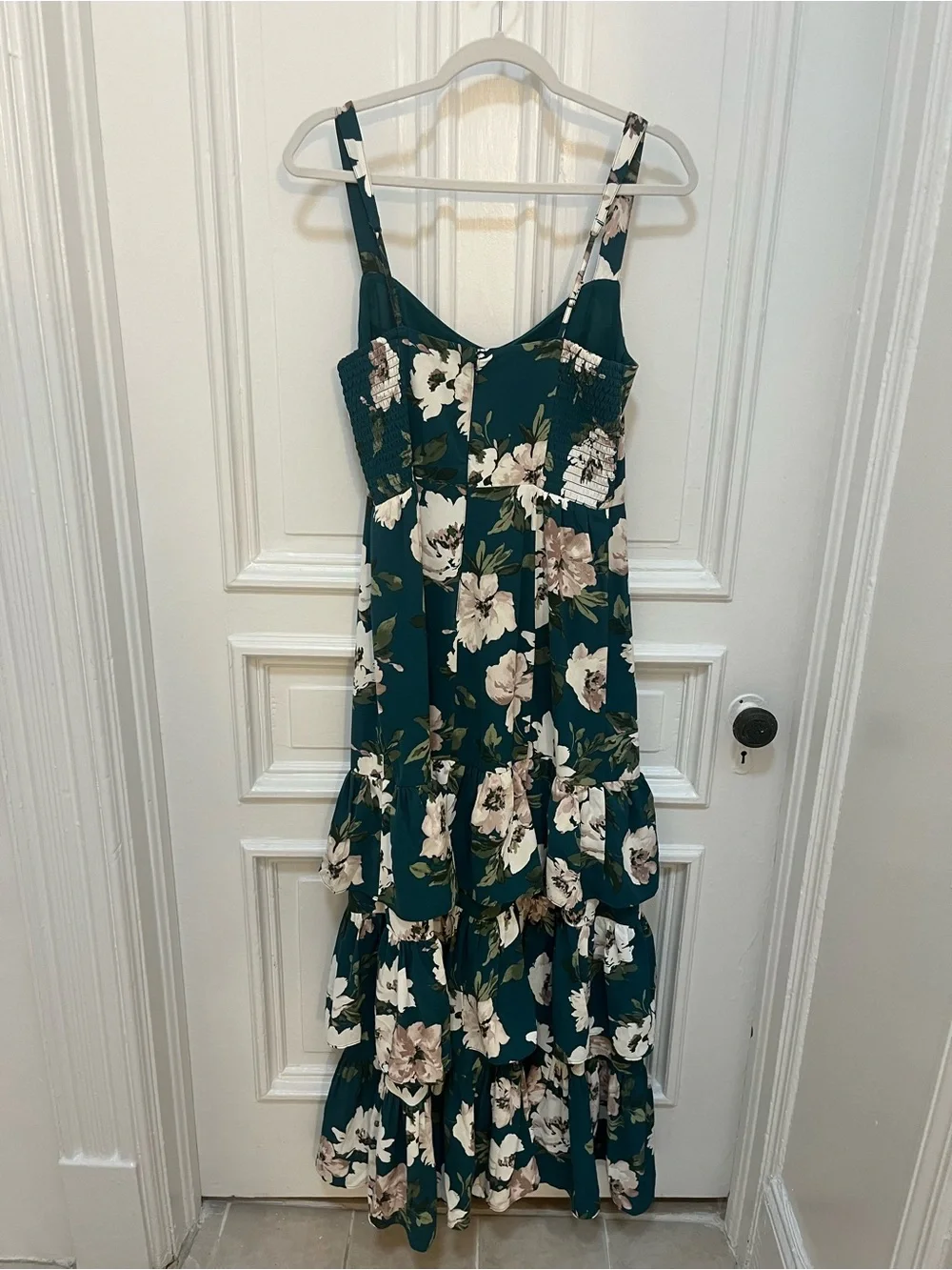 Abercrombie & Fitch green floral